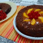 Brigadeirão e bolo de pêssego. Foto: ViniRoger