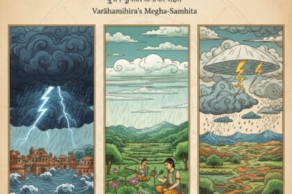 Classificação de nuvens na Índia Antiga. Fonte: MSV Ramana (Linkedin)