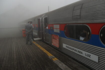Trem turístico em Paranapiacaba. Foto: ViniRoger