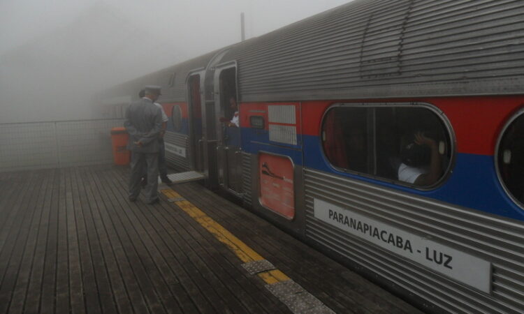Trem turístico em Paranapiacaba. Foto: ViniRoger
