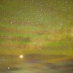 Luminescência atmosférica no sul do RS em 12/10/2025. Fonte: Gabriel Zaparolli