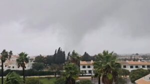 Tornado em Albufeira. Fonte: Travel Algarve