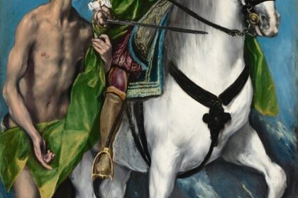 Saint Martin and the Beggar (1597/1599), El Greco (Domenikos Theotokopoulos). Fonte: The National Gallery of Art