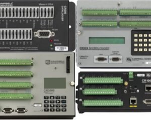 Exemplos de dataloggers da Campbell Scientific. Fonte: divulgação