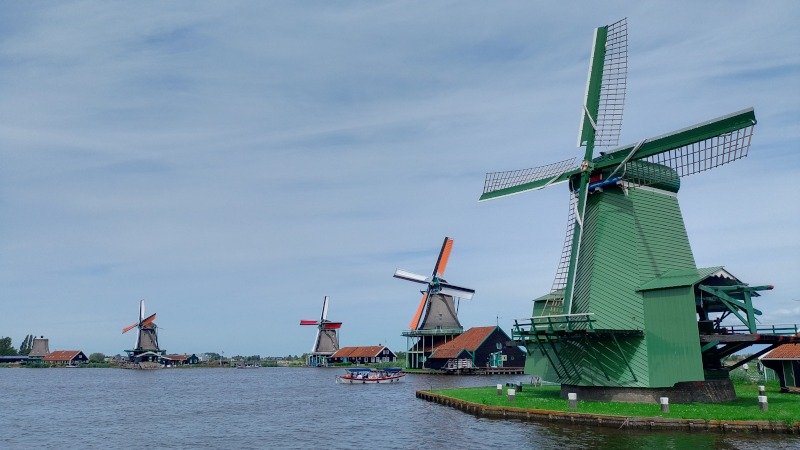 Moinhos de Zaanse Schans. Foto: ViniRoger