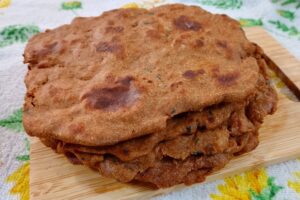 Flatkaka da receita. Foto: ViniRoger