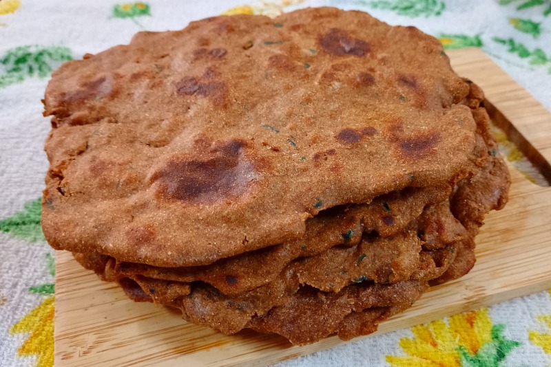 Flatkaka da receita. Foto: ViniRoger