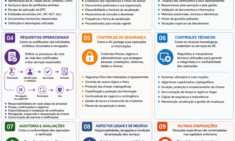 Resumo visual da DOC-ICP-05. Fonte: ViniRoger via chatGPT